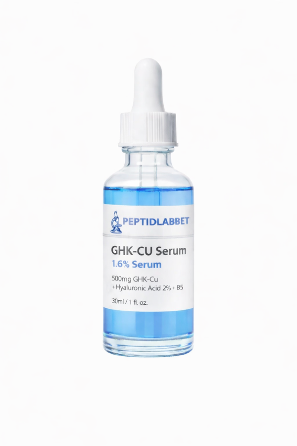 GHK-CU 400mg Serum 1.3% - 30ML with Hyaluronic Acid 2% + B5